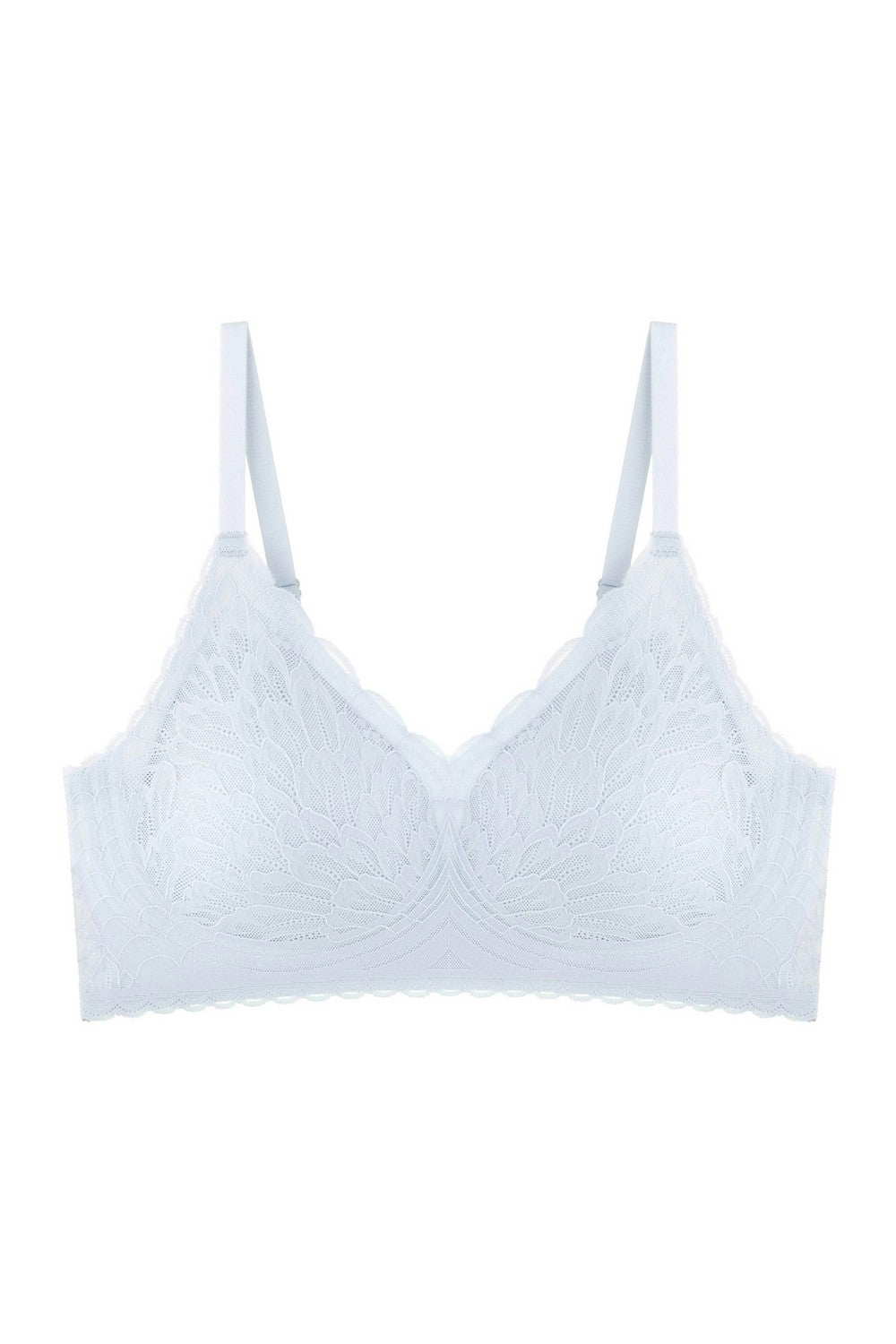 Бюстгальтер пуш-ап з мережива 7073-074 blue