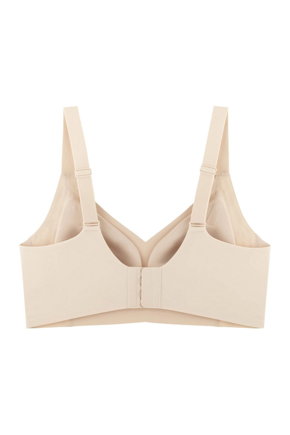 Бесшовный бюстгальтер с кружевом 7076-075 beige