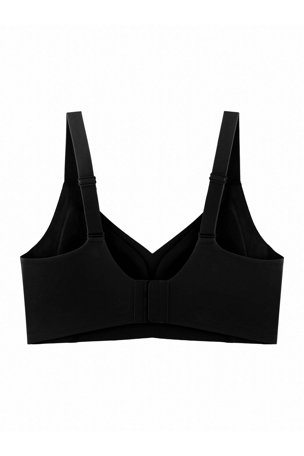 Бесшовный бюстгальтер с кружевом 7076-075 black