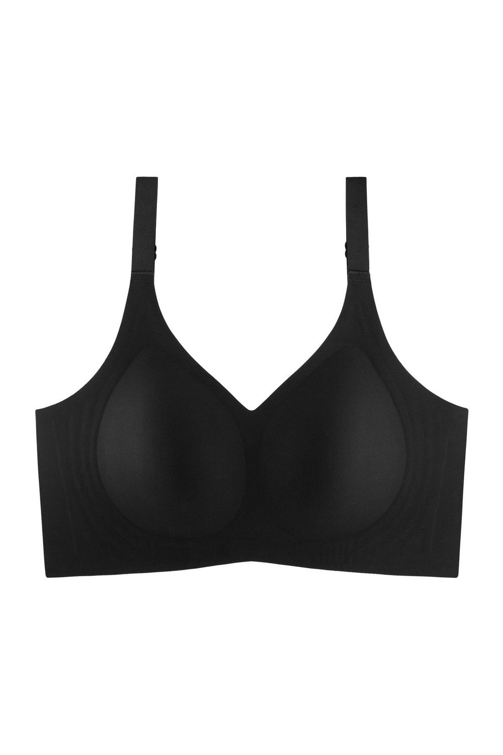 Бесшовный бюстгальтер без косточек 7089-075 black