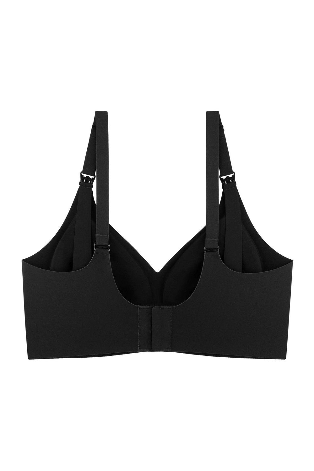 Гладкий бюстгальтер для кормления 7092-076 black