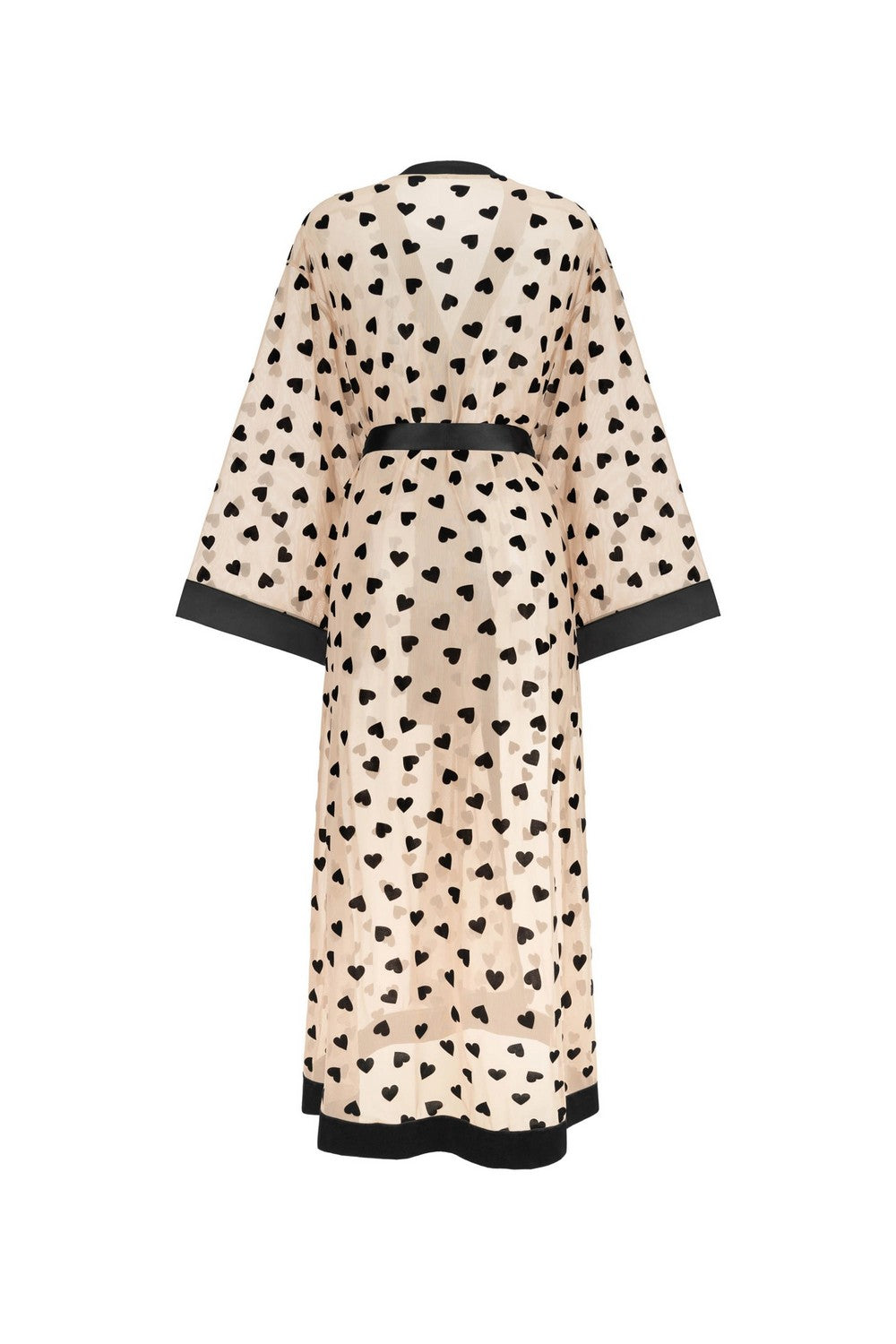 Халат із мікросітки 8185-6755 beige