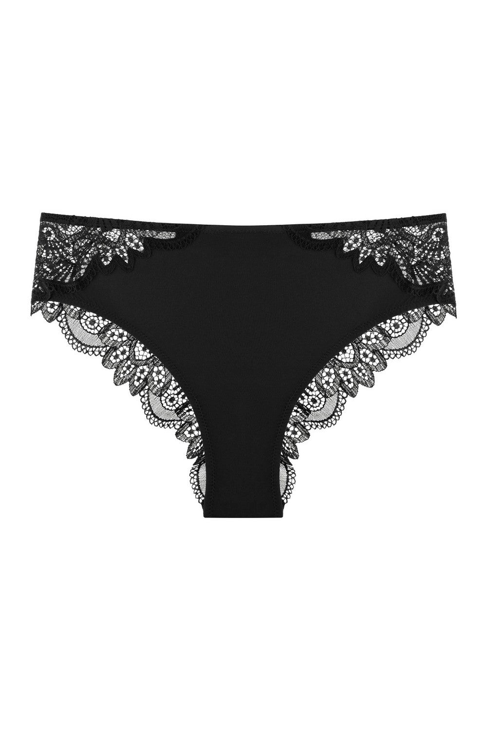 Мереживні трусики бразиліана 8189-24 black