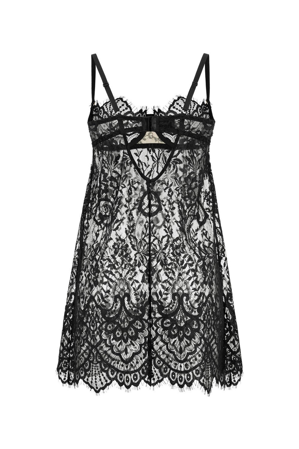 Сорочка из кружева 8189-6039 black