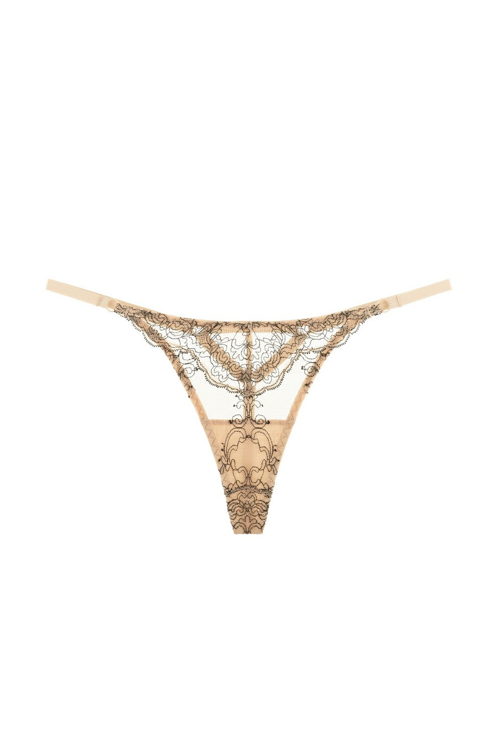 Стрінги з тонкими боковинками 8190-10 beige Anabel Arto