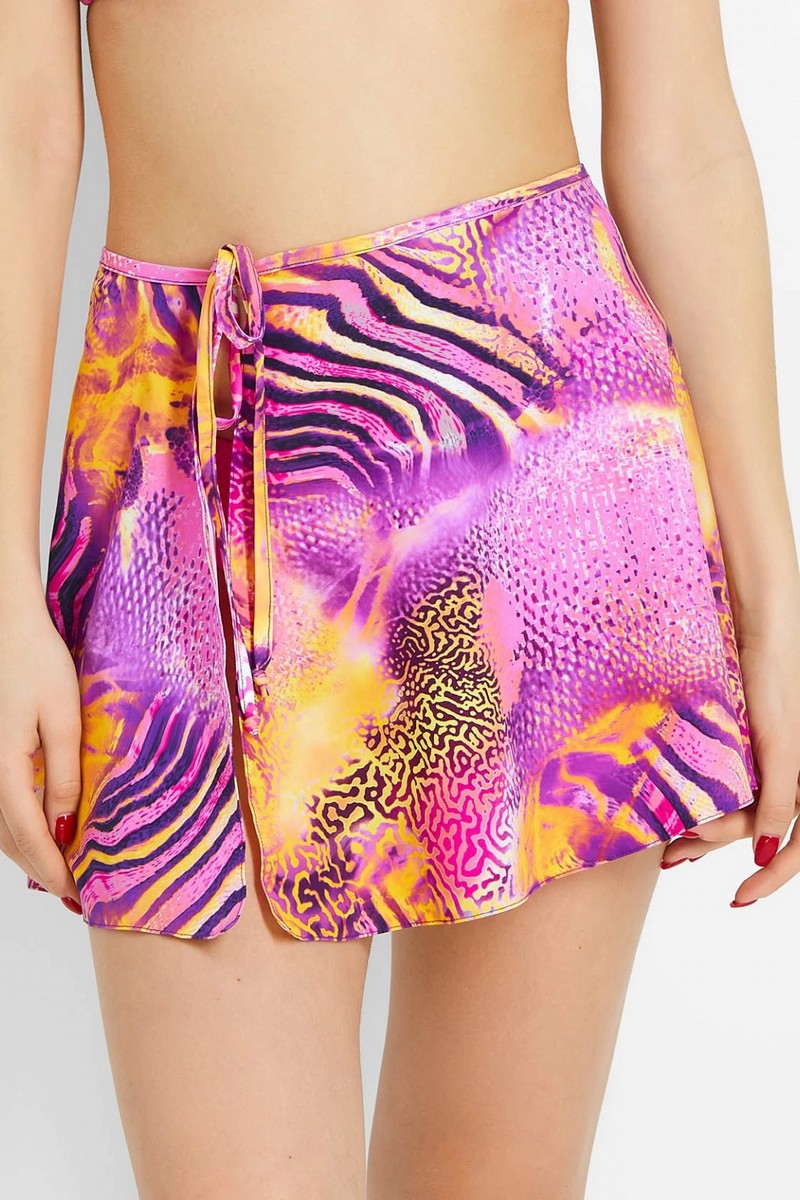 Пляжная юбка 92801 pink/violet