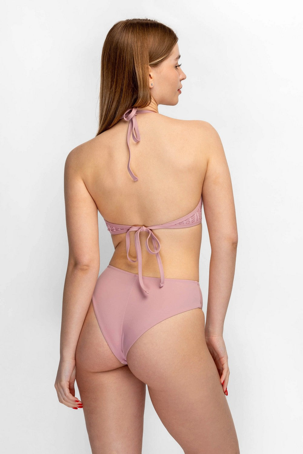 Раздельный купальник халтер 943-044/943-225 marshmallow