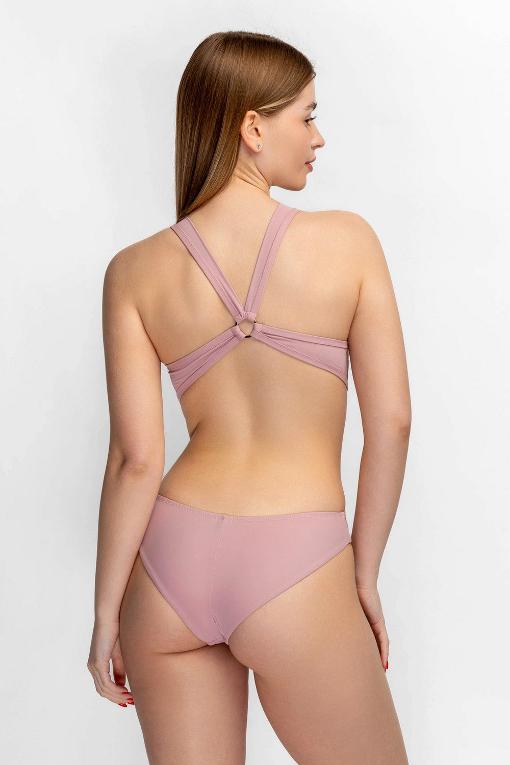 Купальник монокини с кружевом 943-142 marshmallow