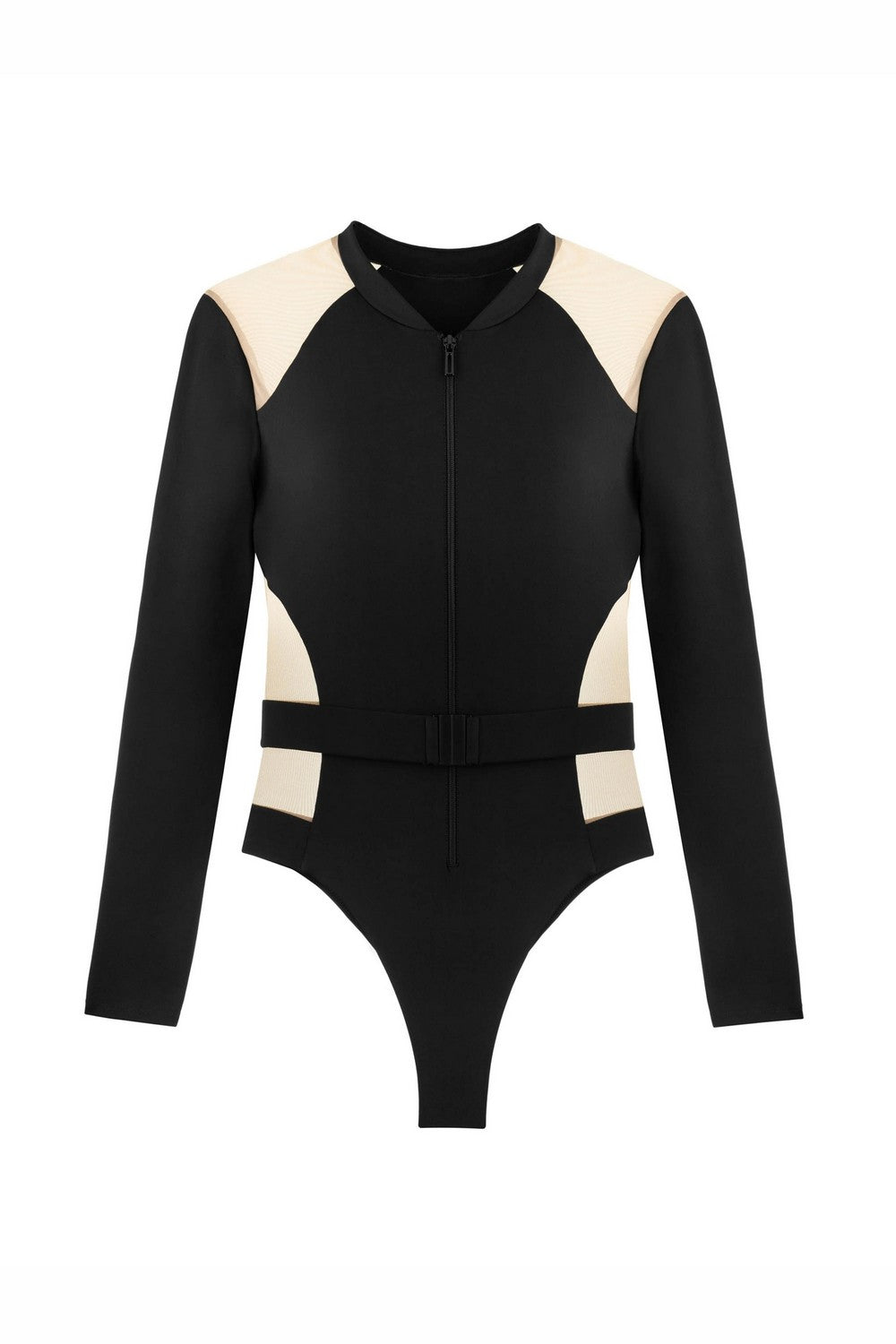 Купальник с длинными рукавами 945-662 black