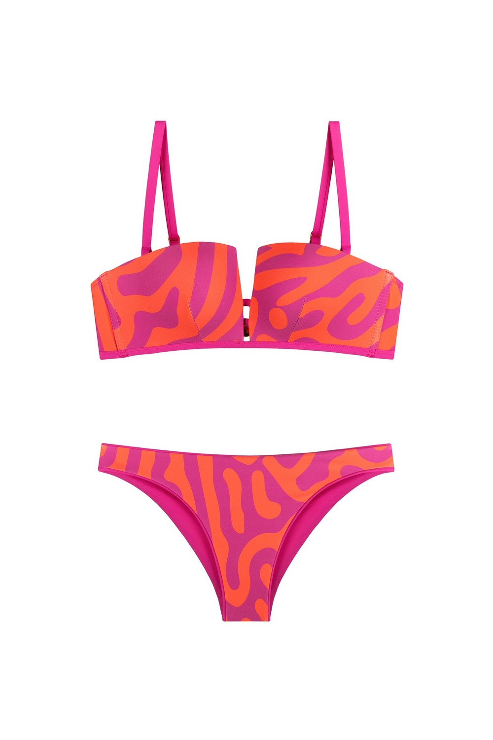 Купальник с двусторонними плавками 950-015/950-220 fuchsia