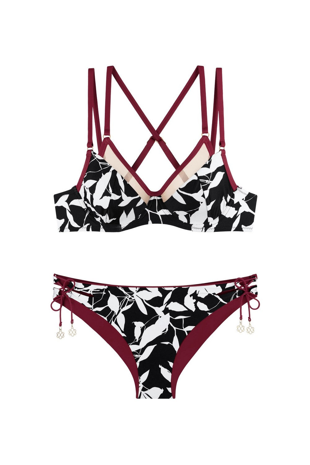 Роздільний купальник 952-057/952-228-1 996/18 black