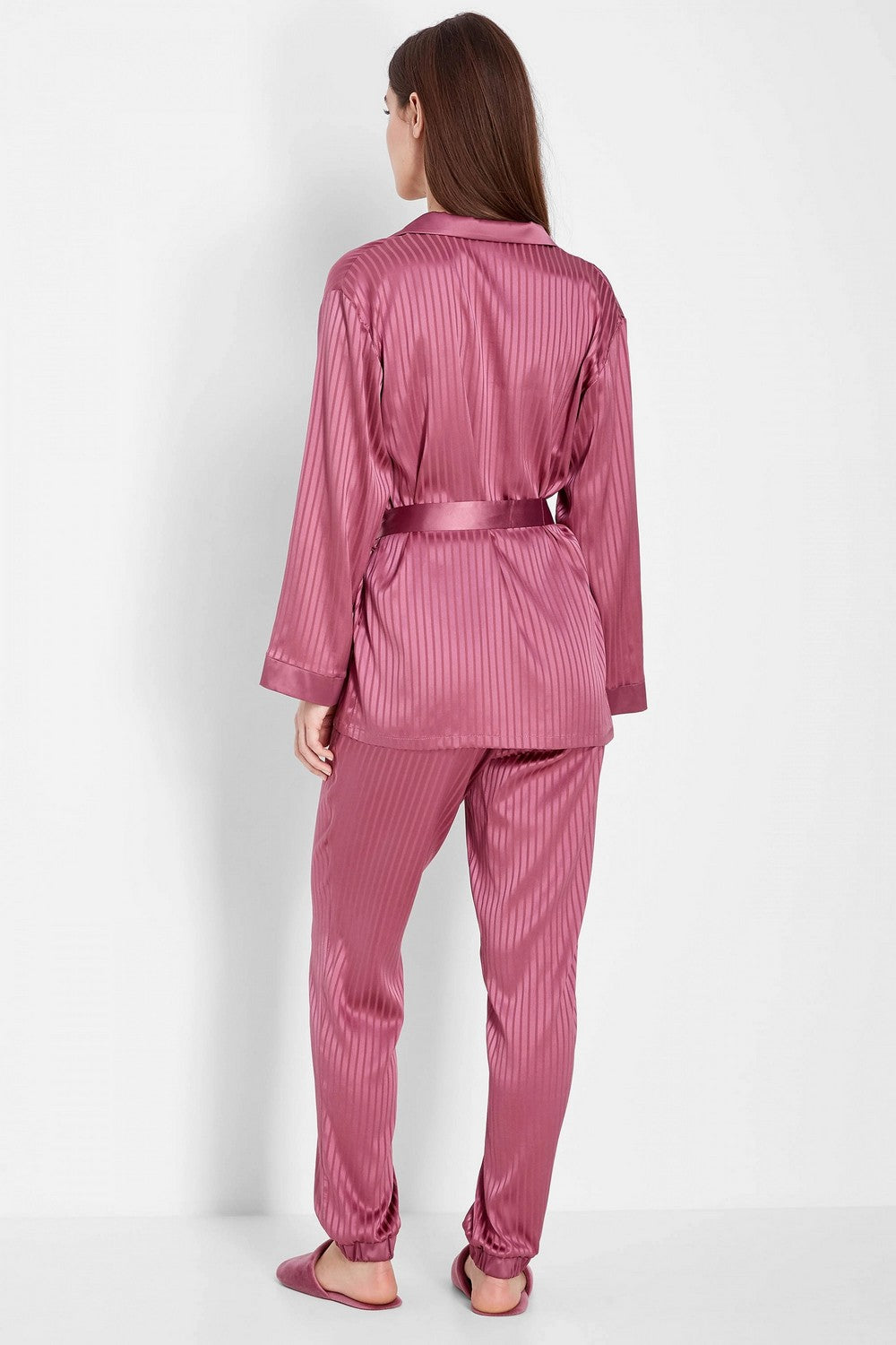 Шовковий домашній комплект S-6219-8 lilac