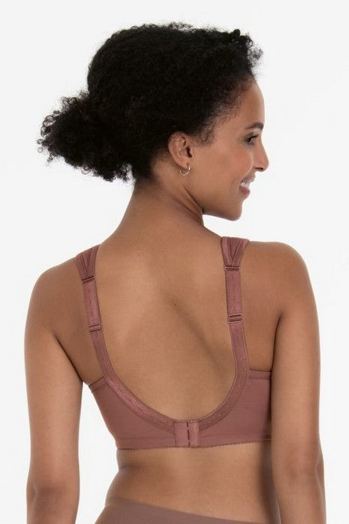 Післяопераційний бюстгальтер з вишивкою 5349X Safina berry