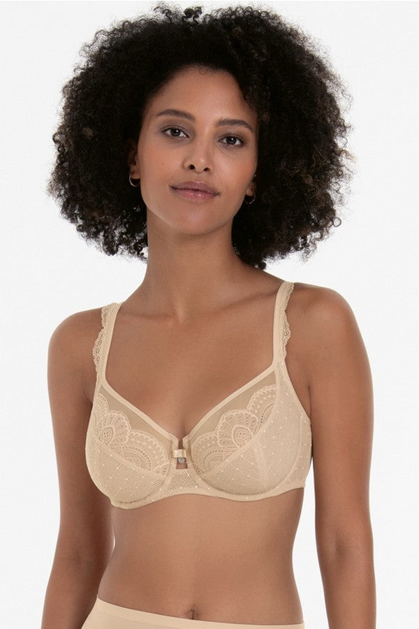 Мереживний бюстгальтер з м'якими чашками 5634 Selma beige Anita