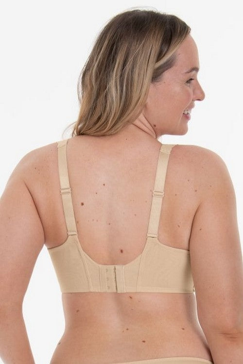 Мягкий бюстгальтер из кружева 5635 Selma beige