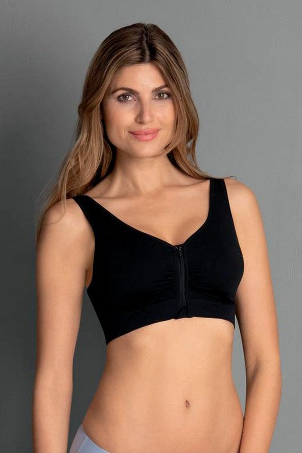 Послеоперационный топ на молнии 5768X Lynn black