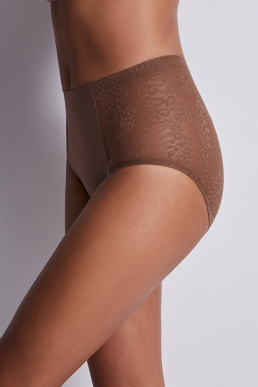 Трусики с высокой талией 1W24 Sculpt By Aubade cinnamon