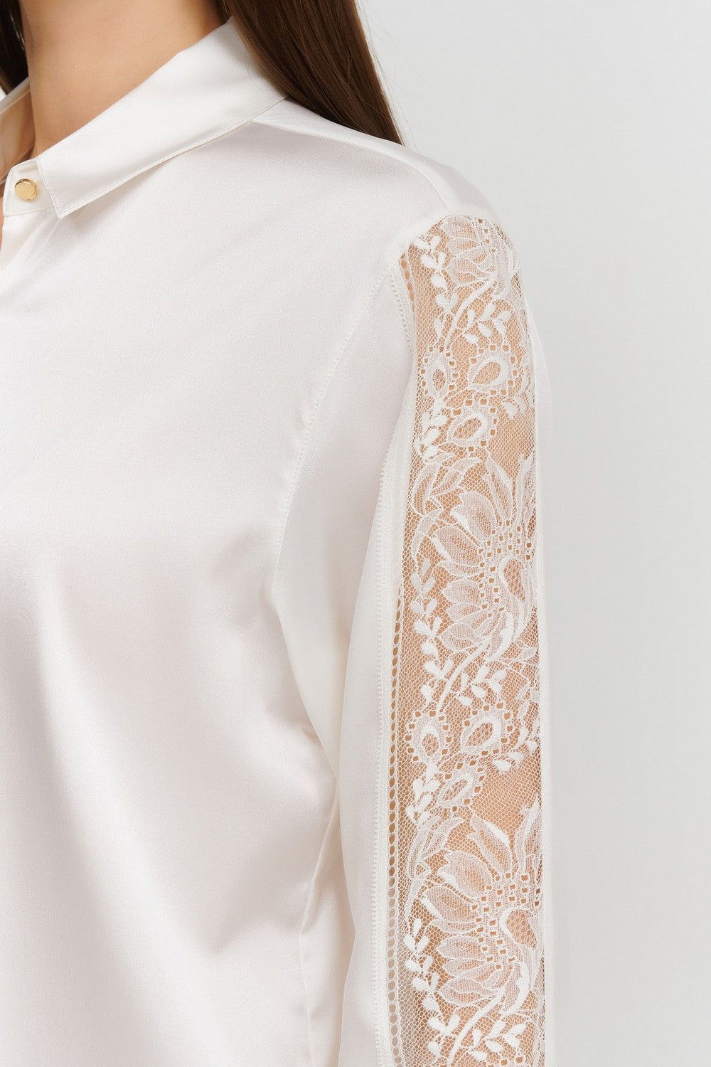 Пижамная блуза из шелка 2S44 Midnight Whisper opale