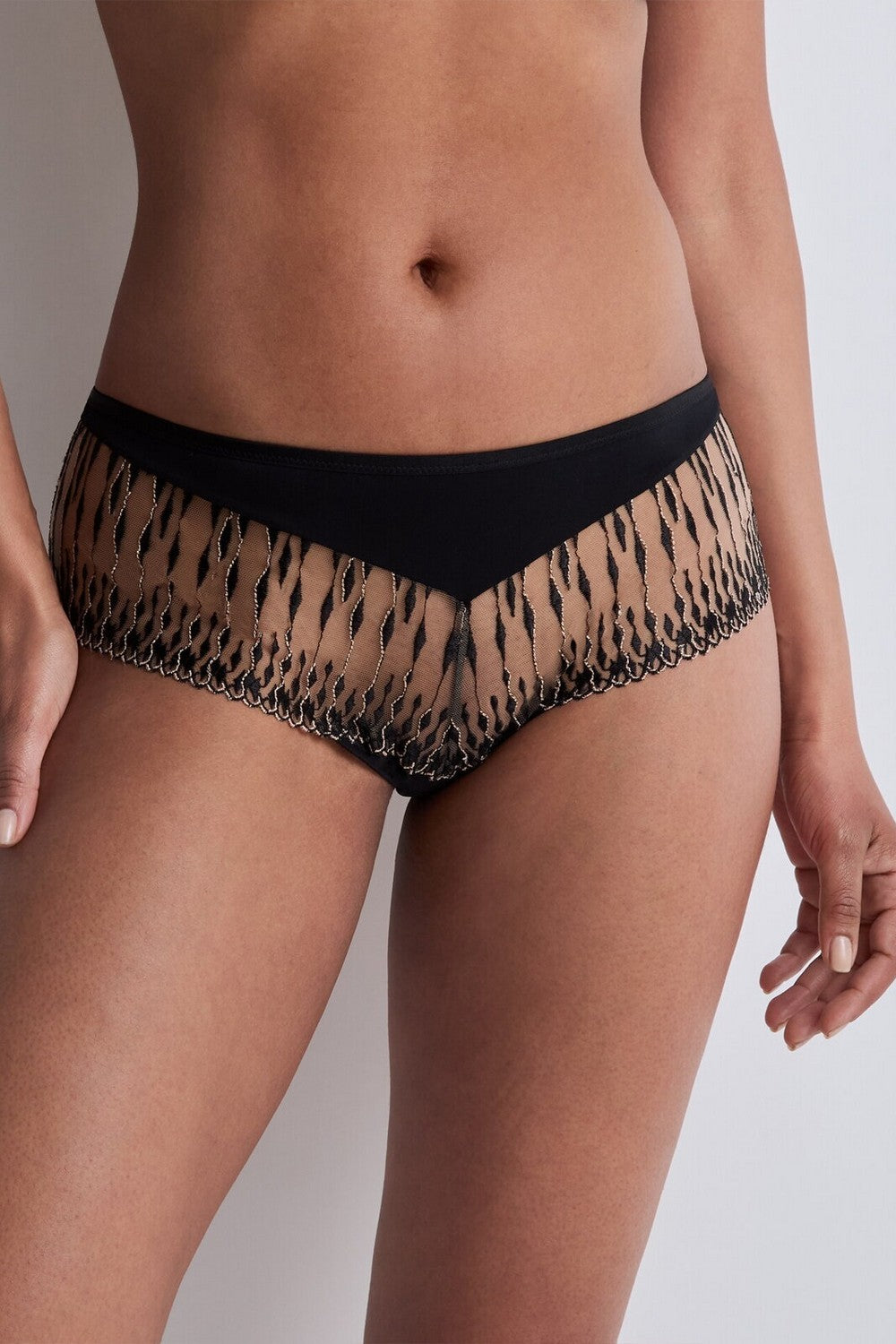 Шортики из микросетки 3D70 Voodoo Kiss millenium black