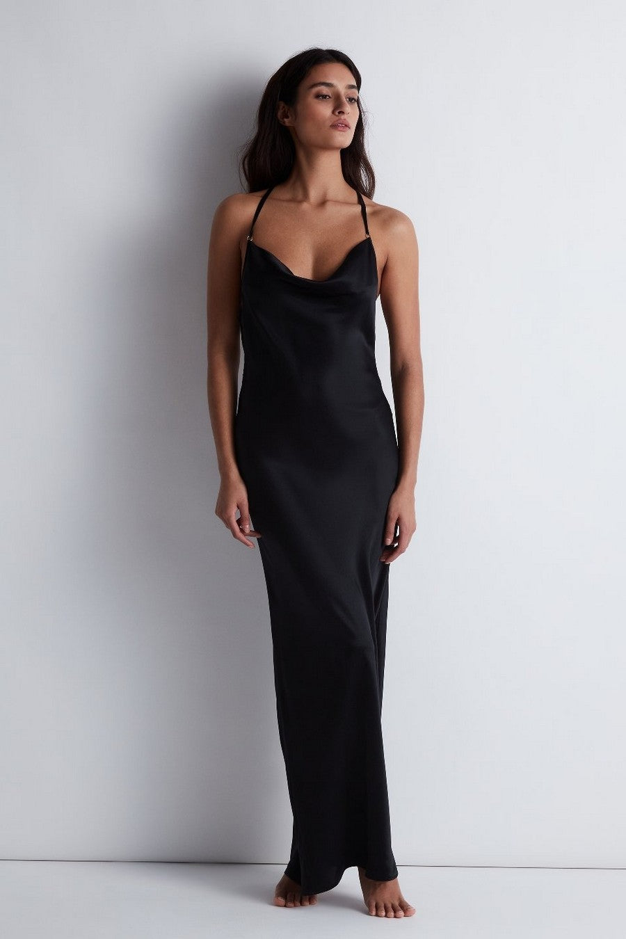 Длинная ночная сорочка 3U45 Midnight Storm smoky attraction