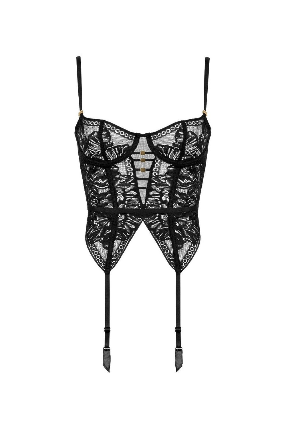 Корсет з мережива 4A92 Love Soul black Aubade