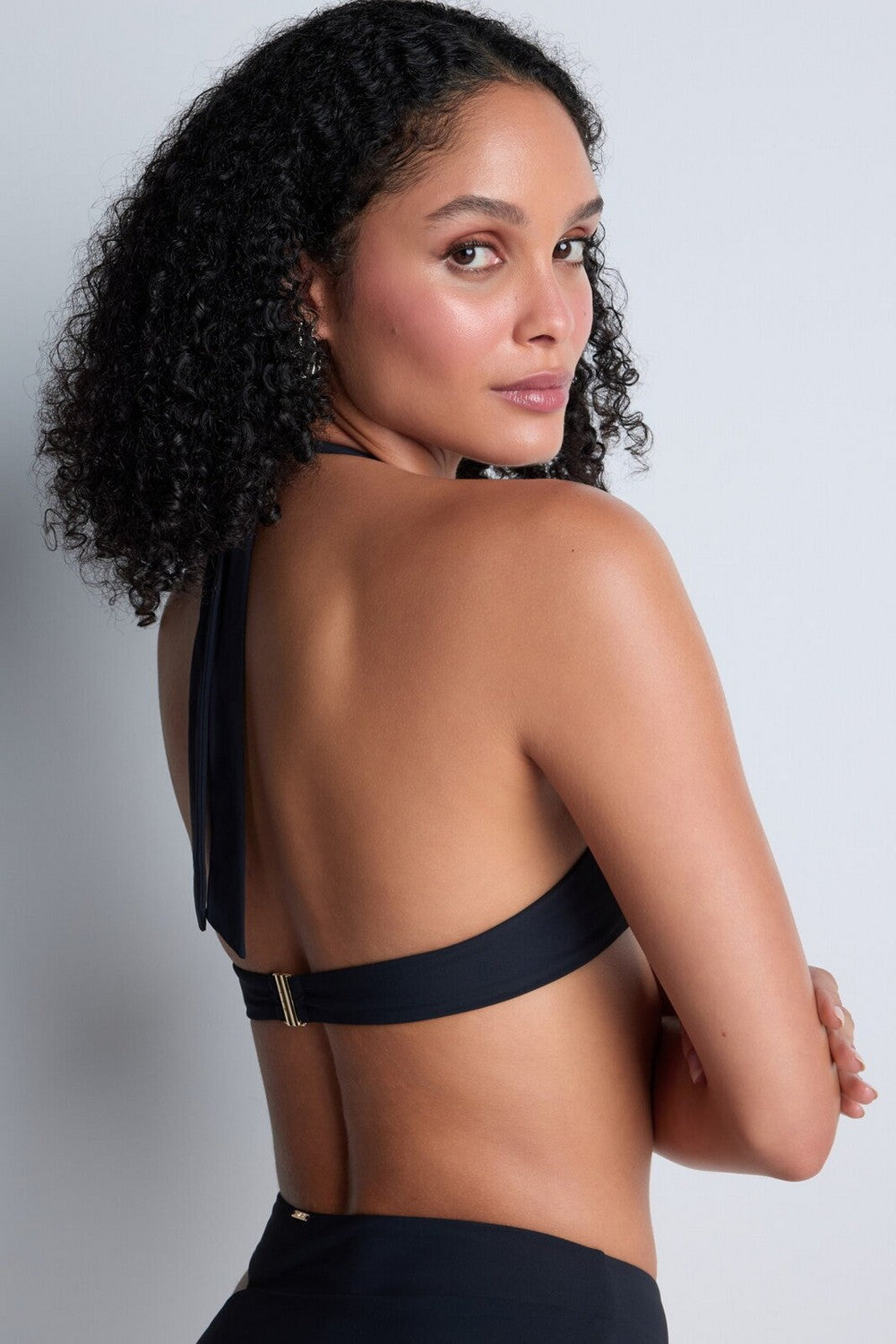 Купальный бюстгальтер пуш-ап 4R08 Summer Essence black