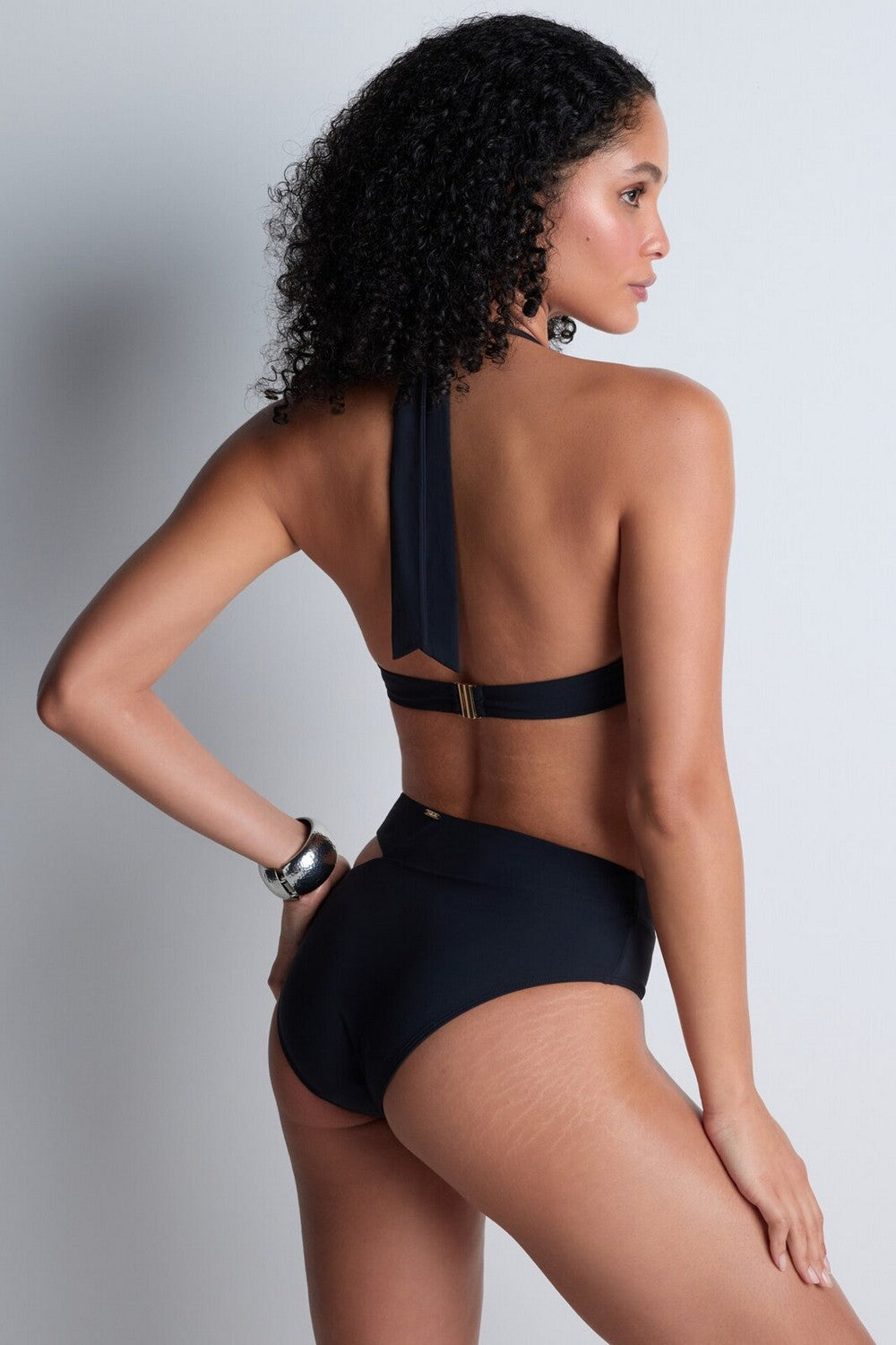 Купальный бюстгальтер пуш-ап 4R08 Summer Essence black