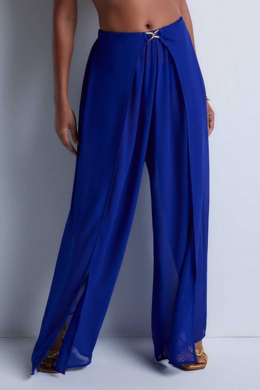 Пляжные брюки с разрезами 4Z60 Beach Walk ultramarine