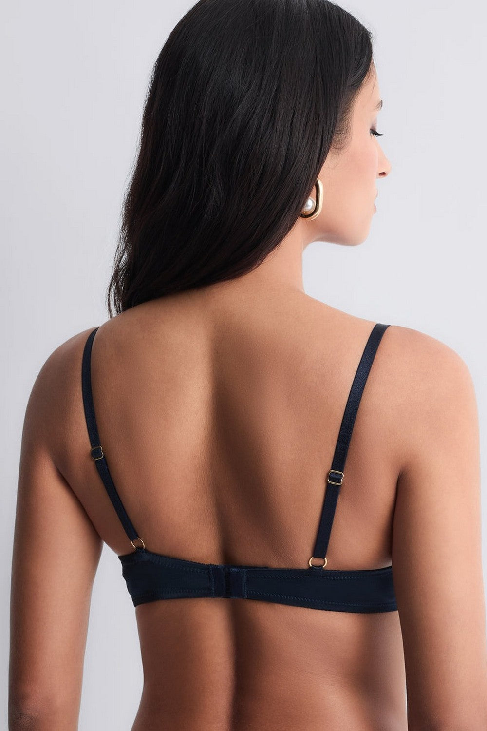 Кружевной бюстгальтер пуш-ап 5CN08 Satin Memories deep sea