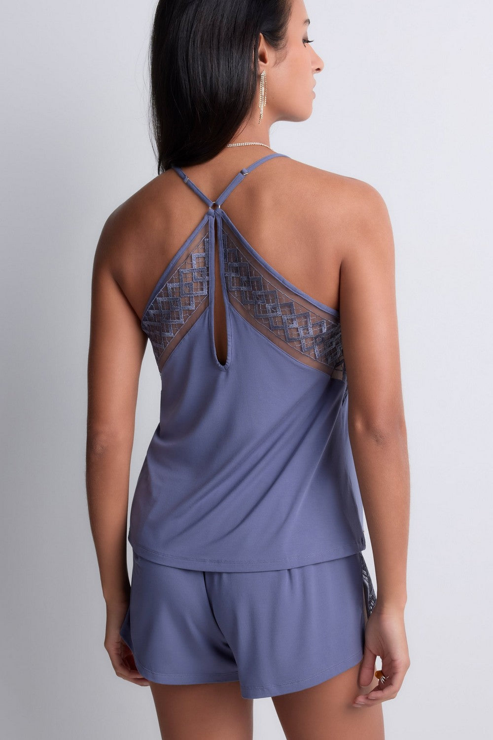 Майка пижамна з модала 5L38 Sweet Obsession denim