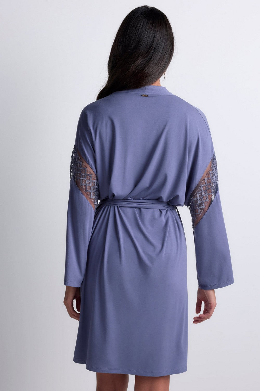 Халат из модала 5L65 Sweet Obsession denim