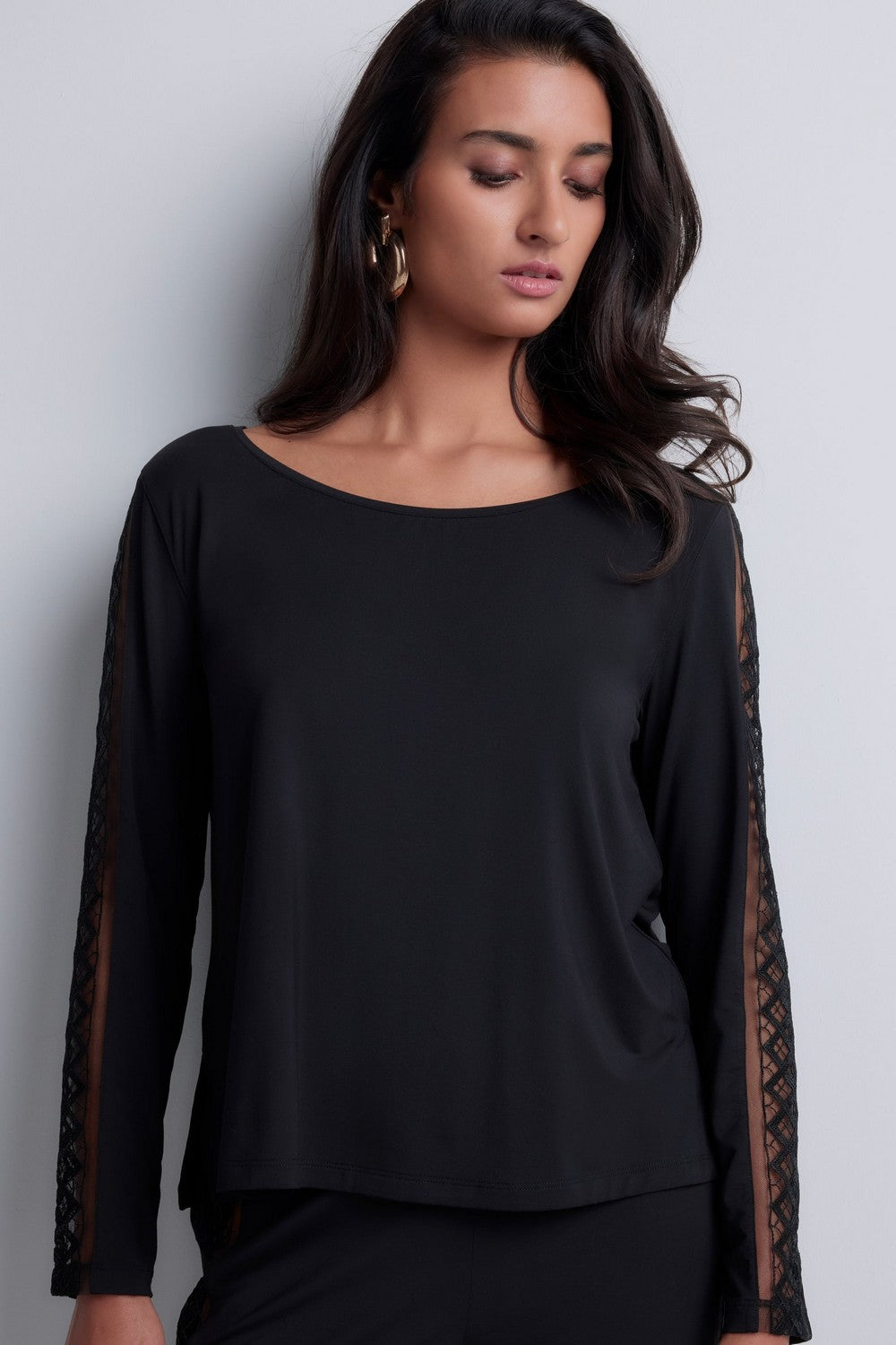 Домашній лонгслів 5L74 Sweet Obsession black