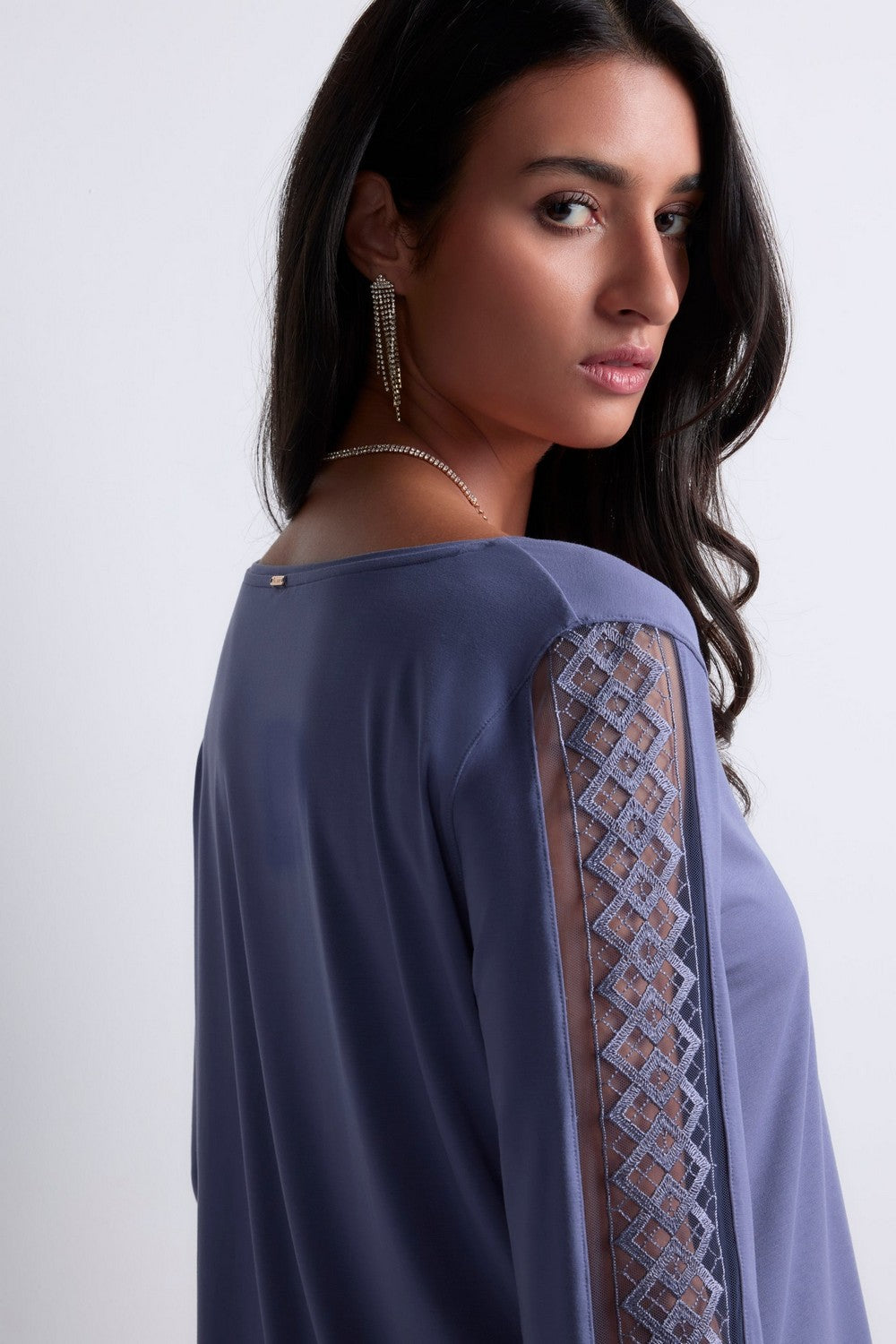 Домашний лонгслив 5L74 Sweet Obsession denim