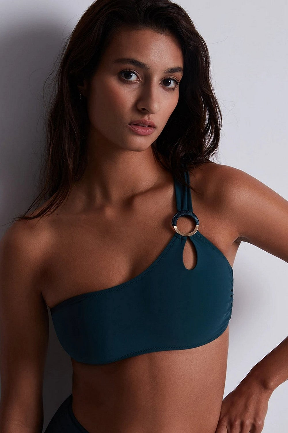 Купальный топ на одно плече LT03 Secret Cove oasis