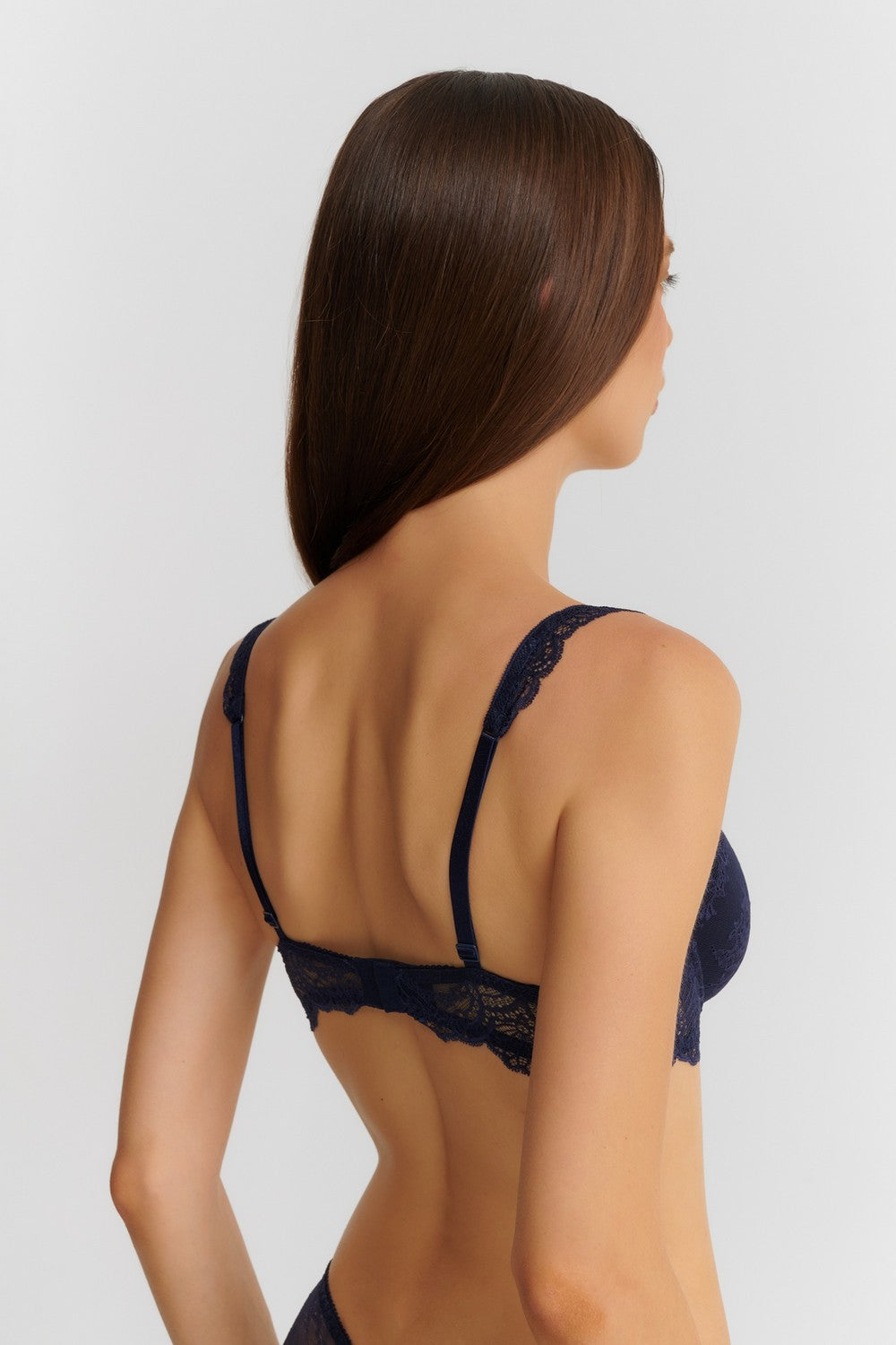 Бюстгальтер пуш-ап з мережива OG08 Danse des Sens evening blue
