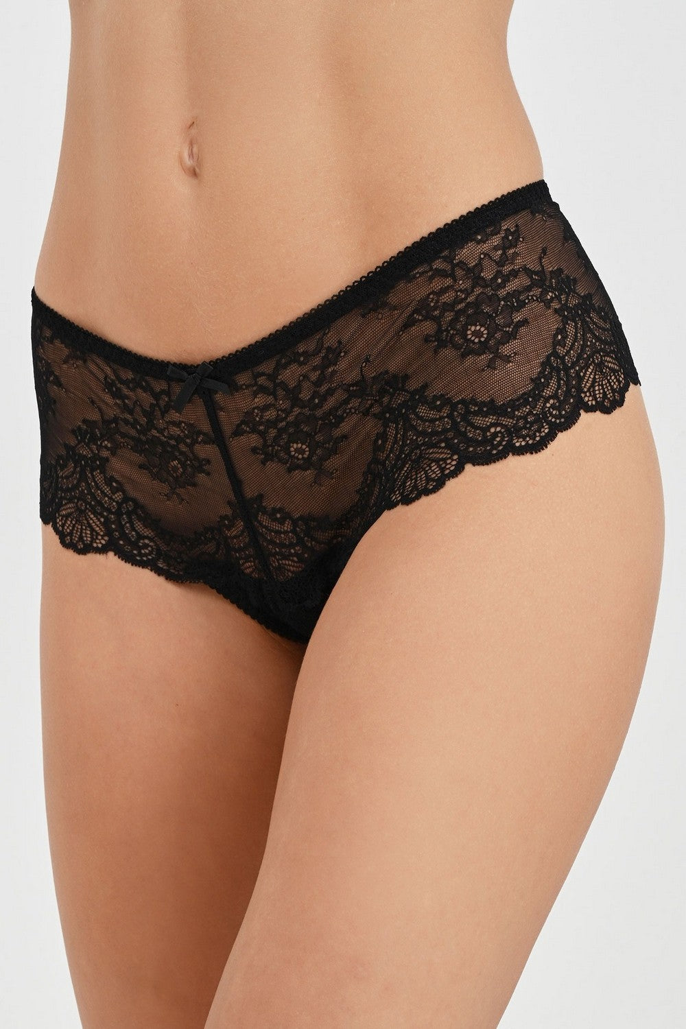 Трусики бразилиана из кружева OG70 Danse Des Sens black