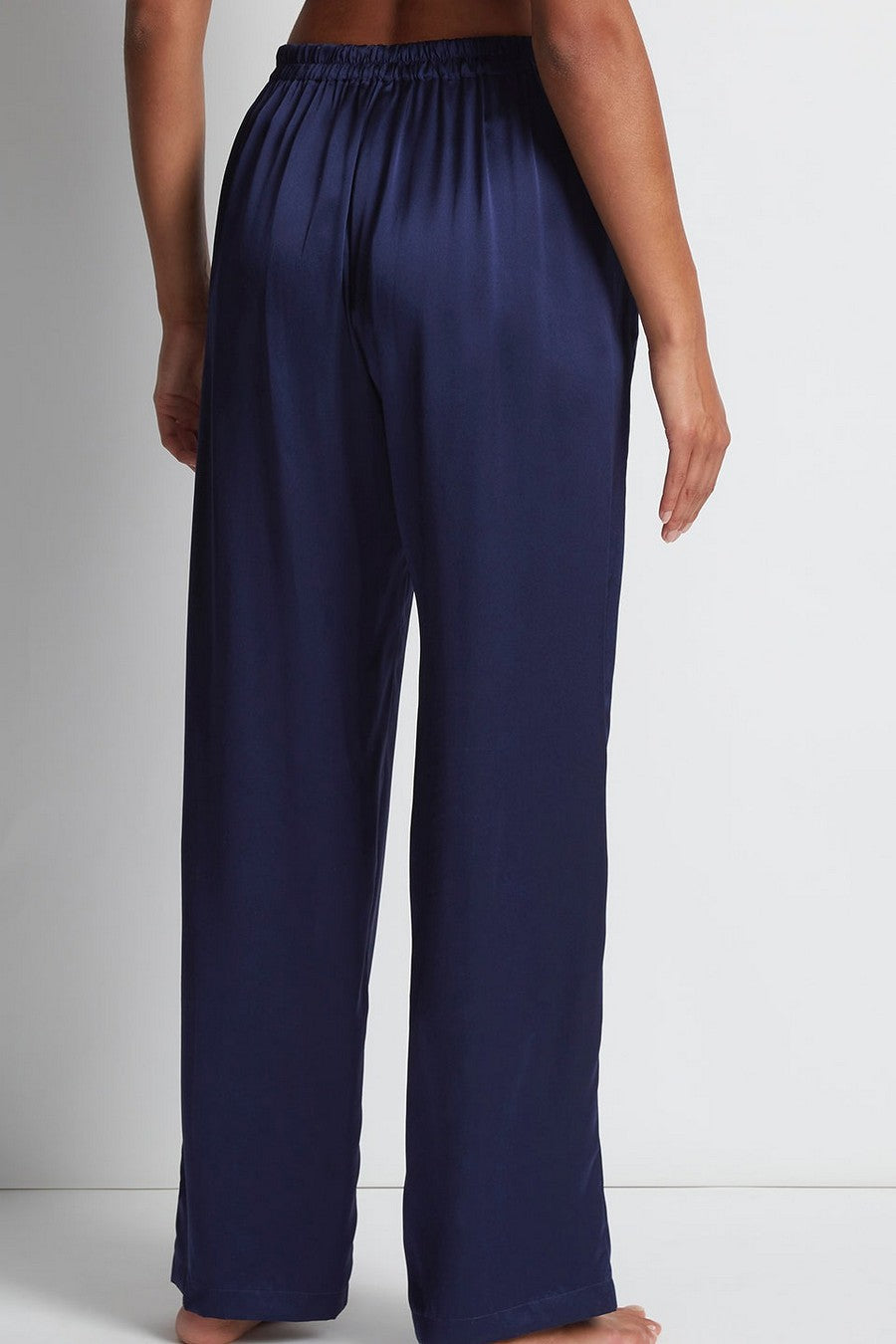 Шовкові піжамні штани QS60 Toi Mon Amour marine