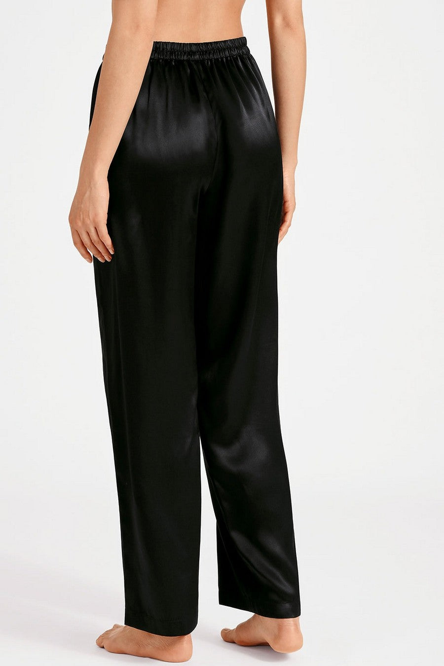 Шовкові піжамні штани QS60 Toi Mon Amour black