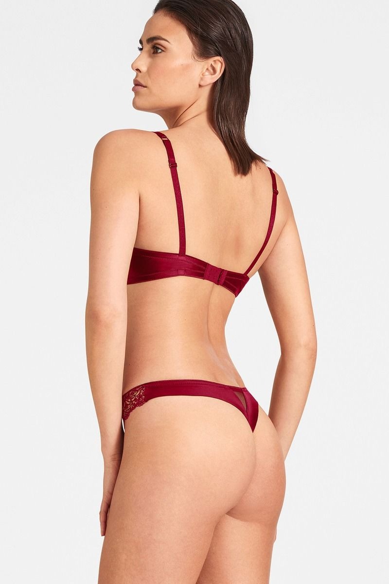 Трусики стрінги з низькою талією UC26 Miss Karl rubis