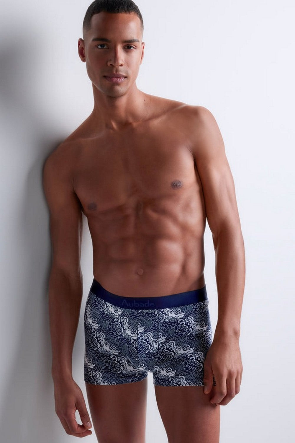 Мужские трусы шорты с принтом XB78T Men new wave