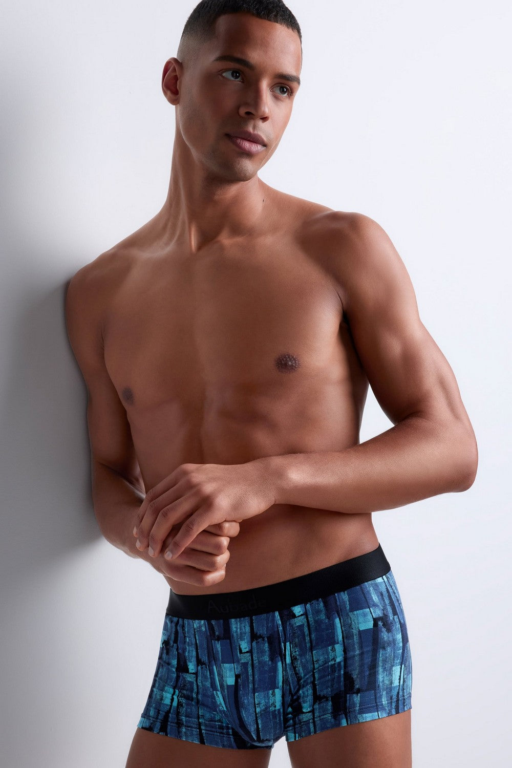 Чоловічі труси шорти з принтом XB79T Men denim