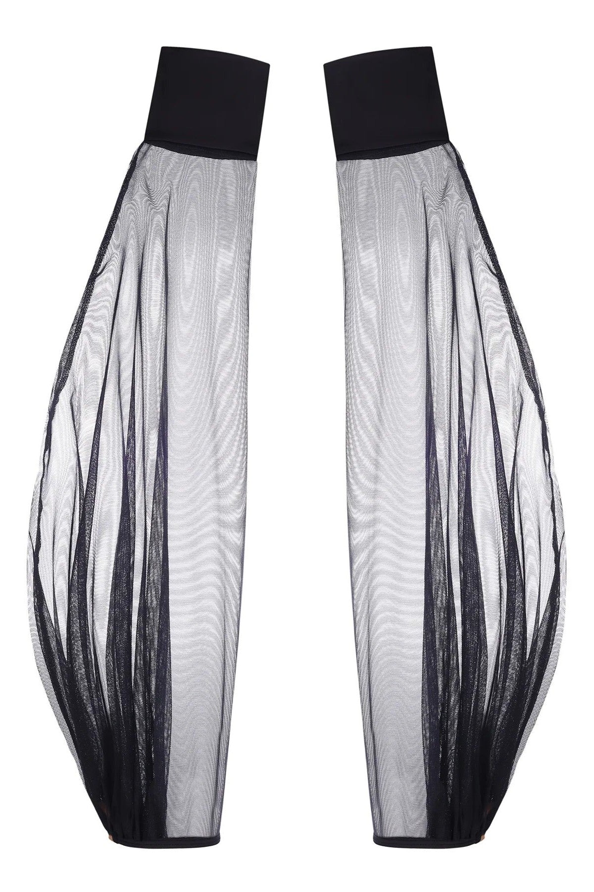 Нарукавники из микросетки Obsidian Grace black