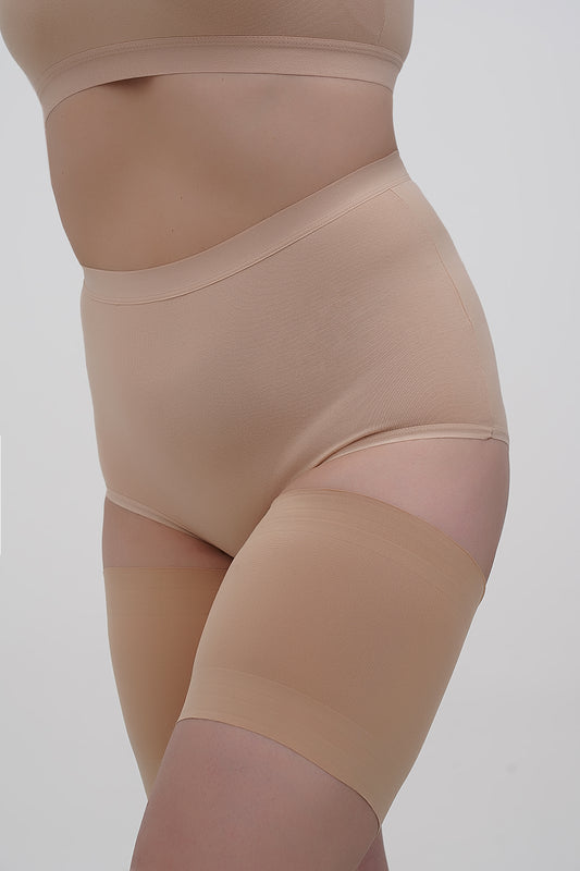 Гладкие бандалетки на бедра Satin