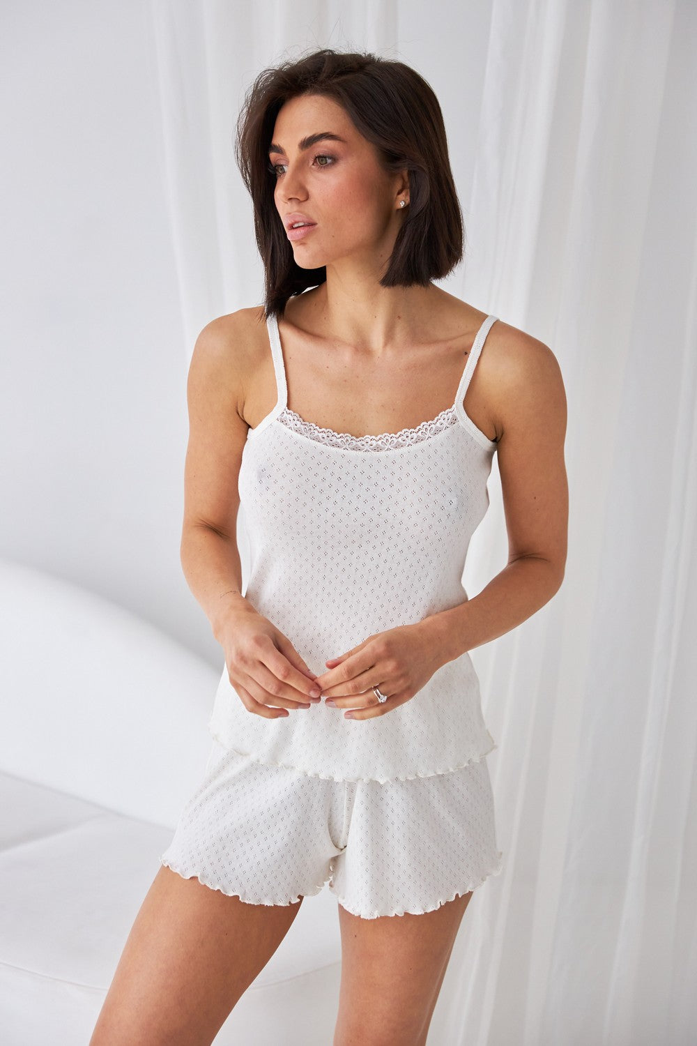 Пижама из хлопка 0231/354 milk