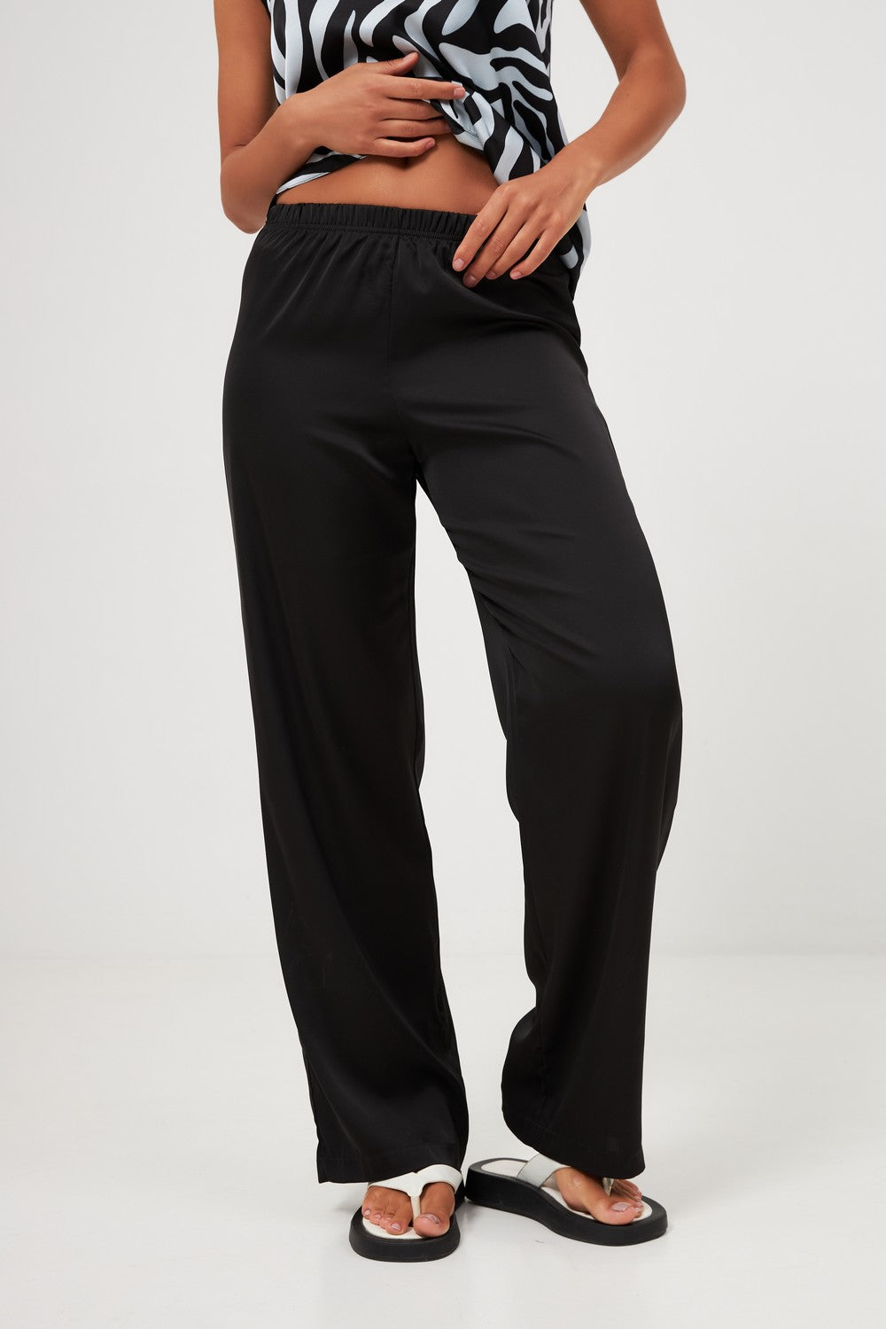 Пижама с брюками 0258/344 black zebra