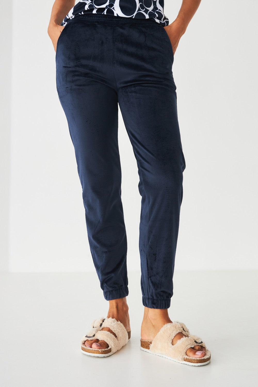 Плюшевый комплект для дома 0277/333 circles/dark blue