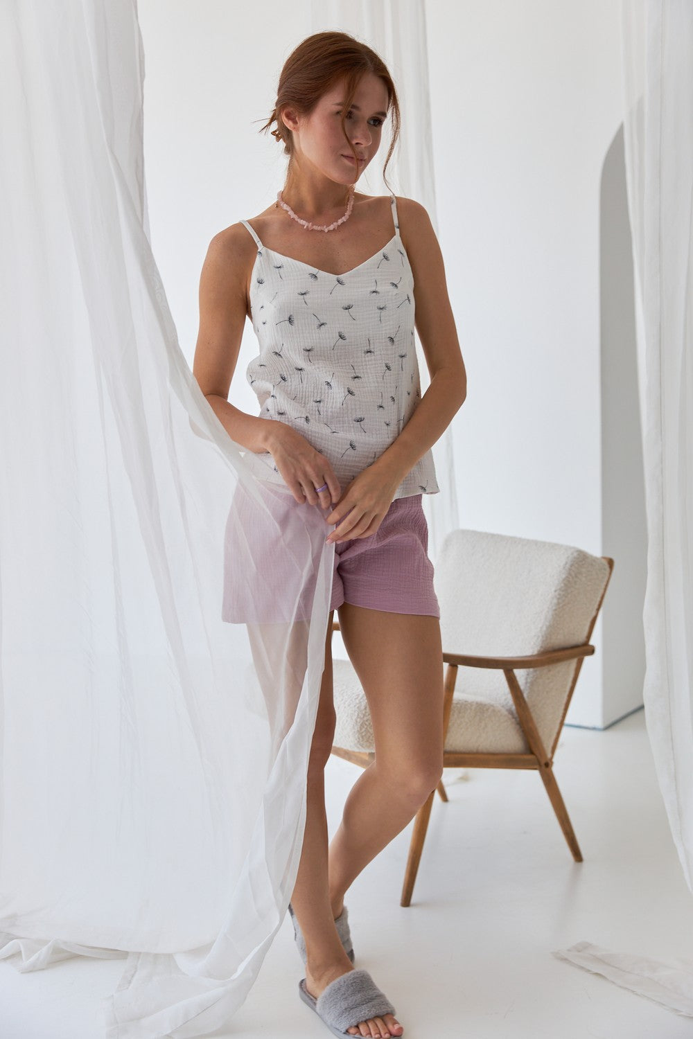 Пижама из муслина 0327/329 dandelions