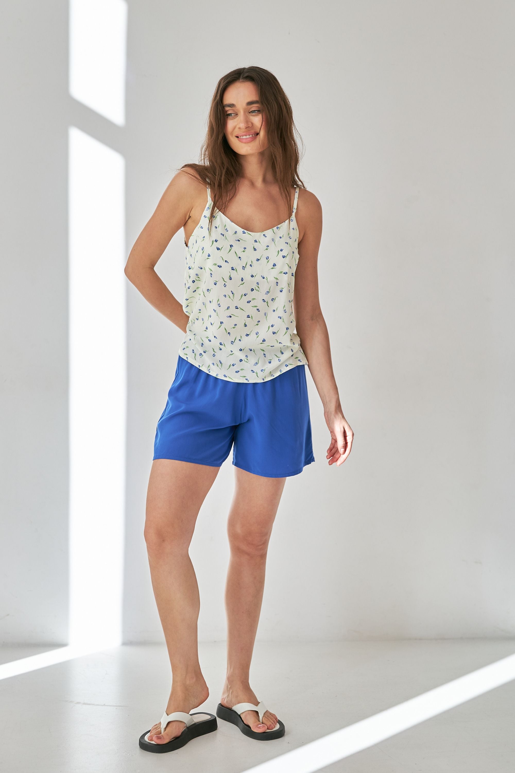 Пижама с принтом 0340/313 dark blue