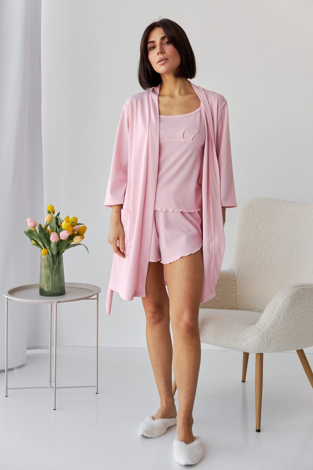 Пижама с шортами 0353/354 rose