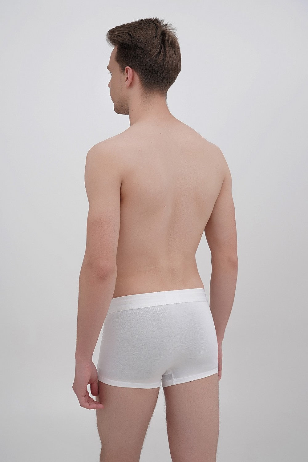 Чоловічі труси шорти з мікромодалу 4469 white